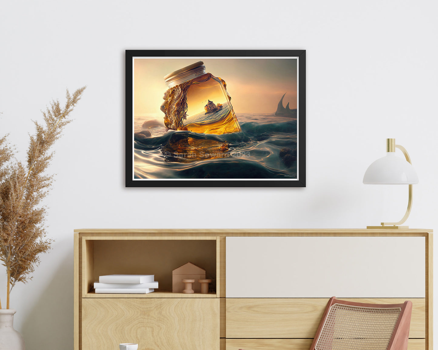 Bewitched by Honey, Print