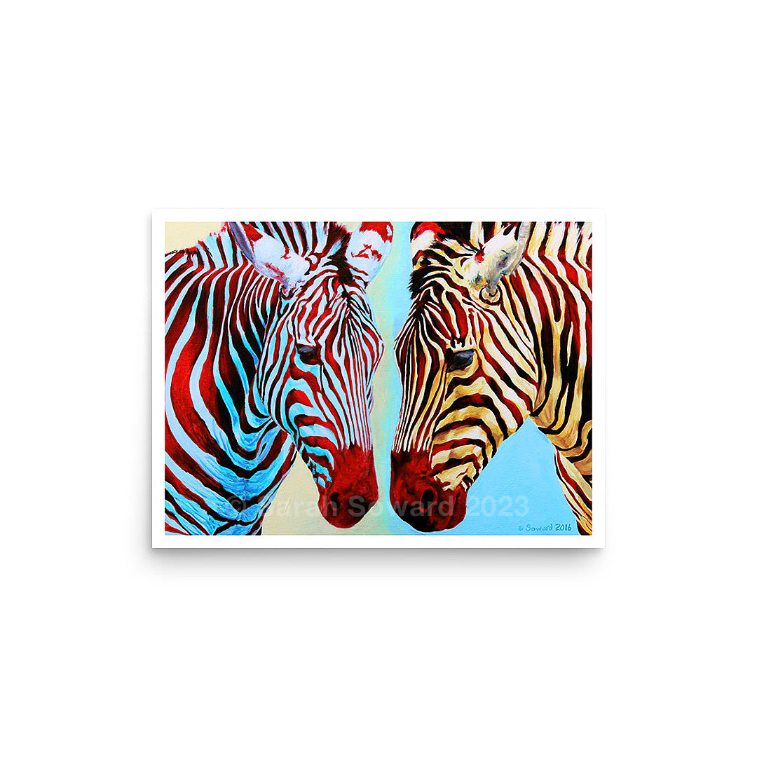 Communal Stripes, Open Edition Print