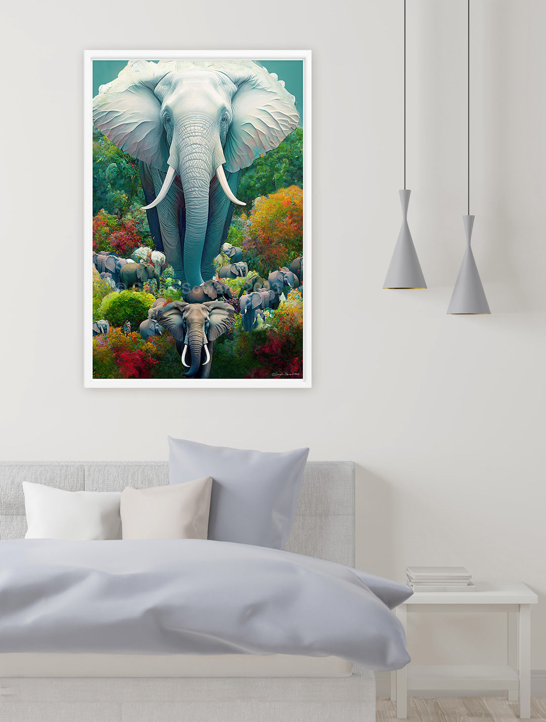 Great White Elephant, Print