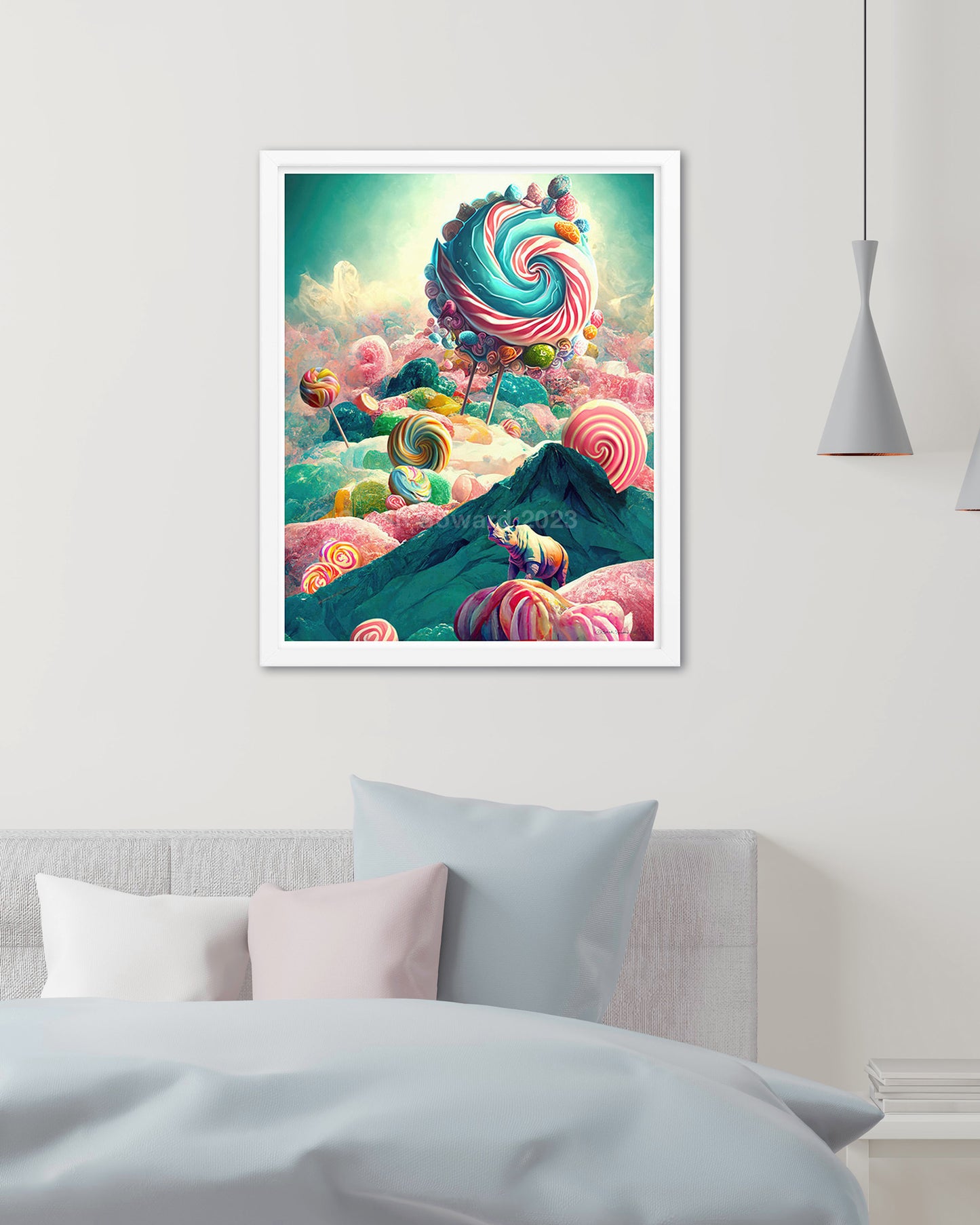 Flavor Mountain, Rhino Candy Print