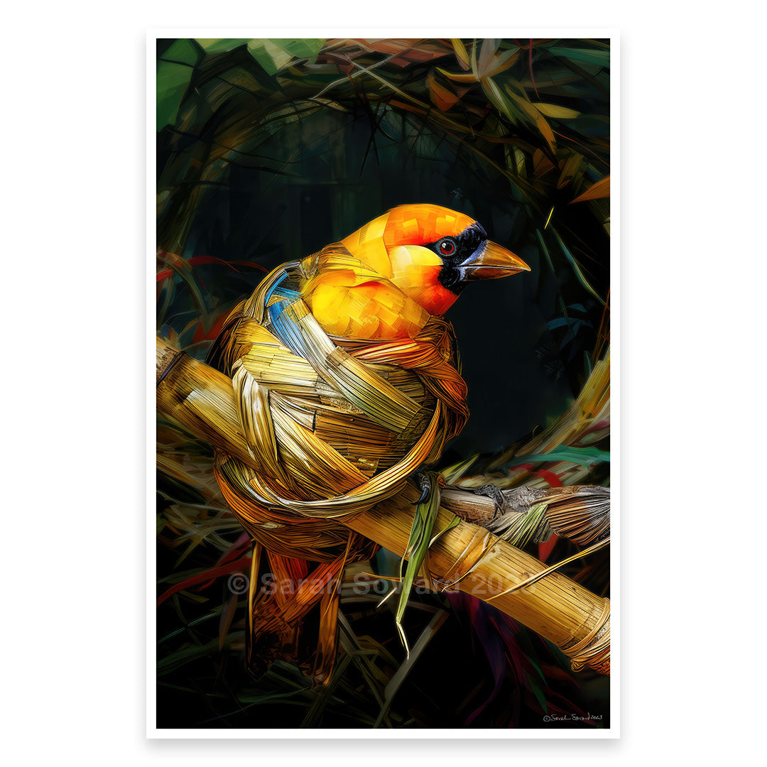 Tangled, Bird Print