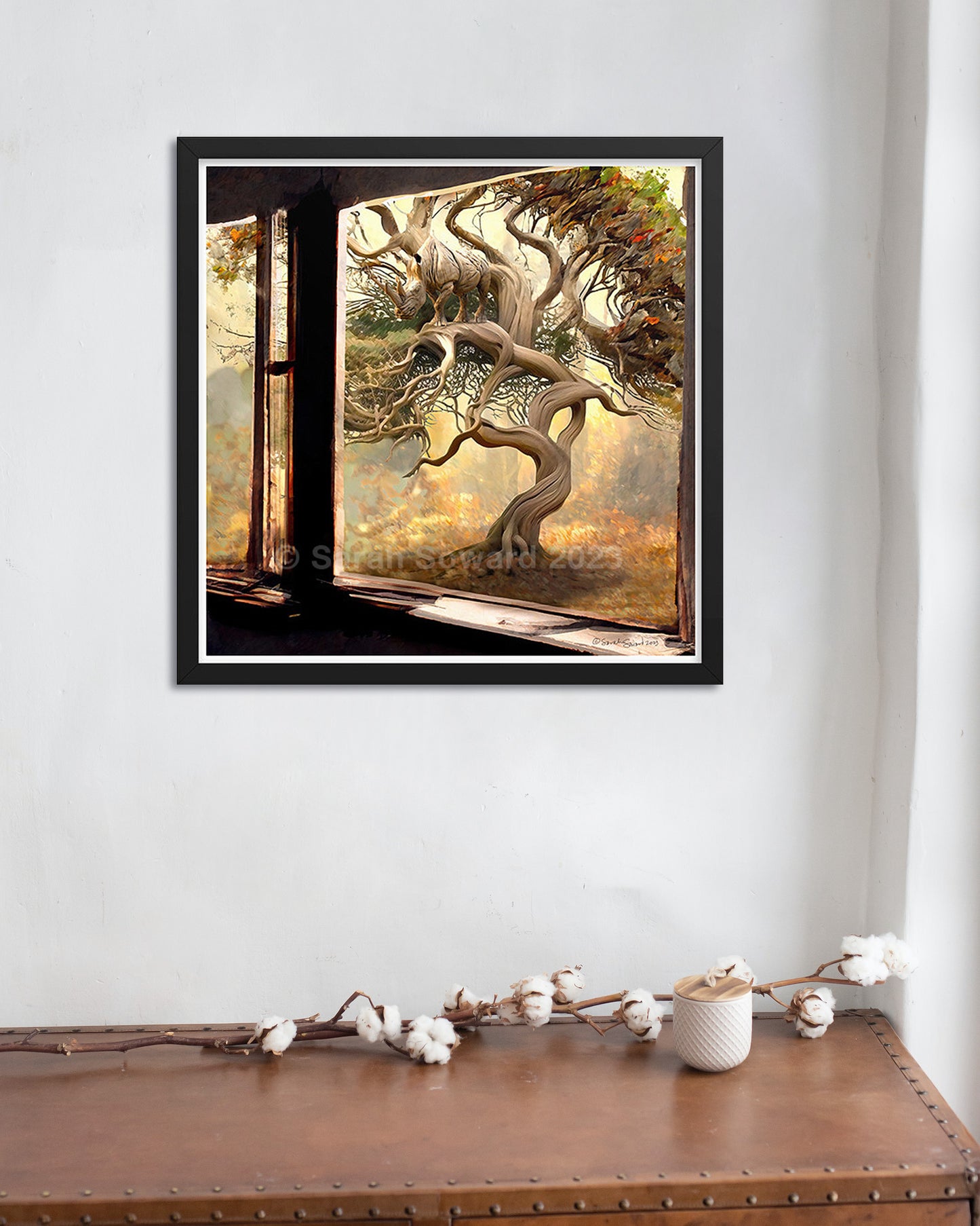 Shed to Grow, Rhino Print