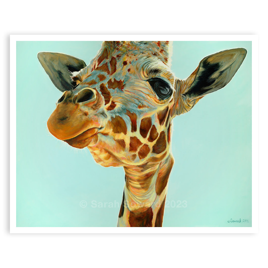 Sky Creature, Giraffe Prints