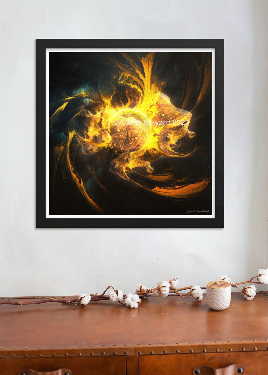 Solar Delight, Rhino Print