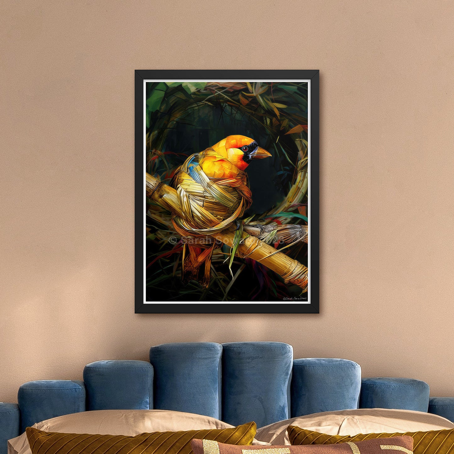 Tangled, Bird Print