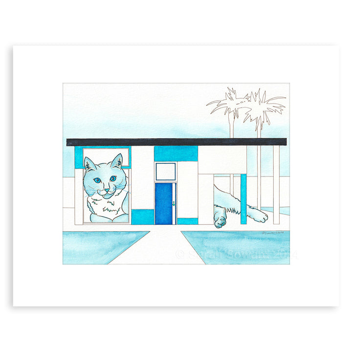 Toppi, Modern House Cats Painting