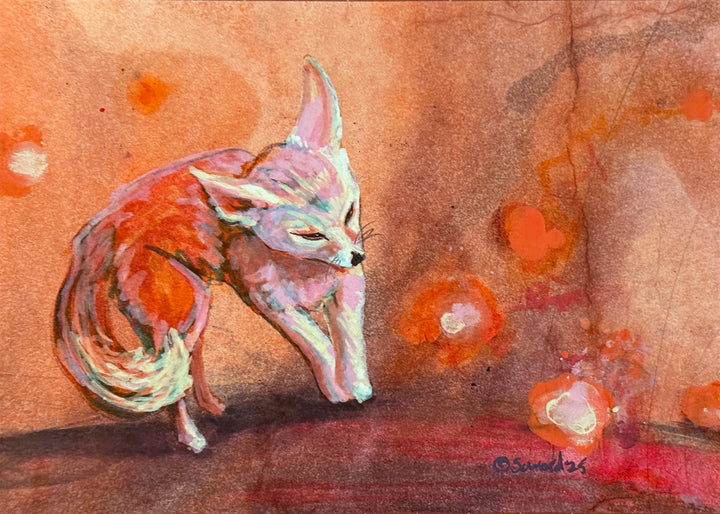 What Am I Made Of? Fennec Fox, Original Painting