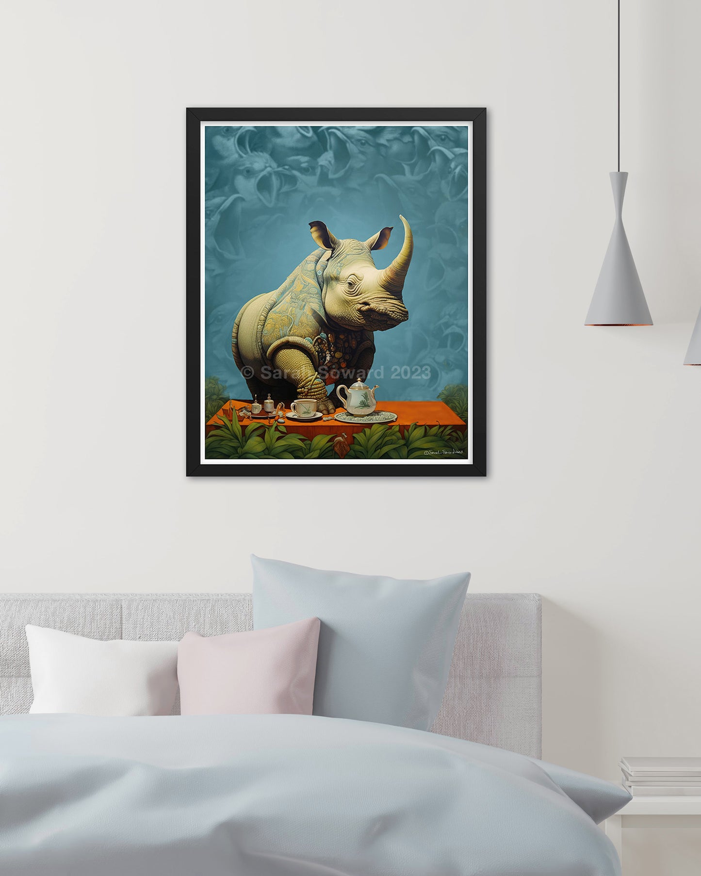 Without Concern, Rhino Print