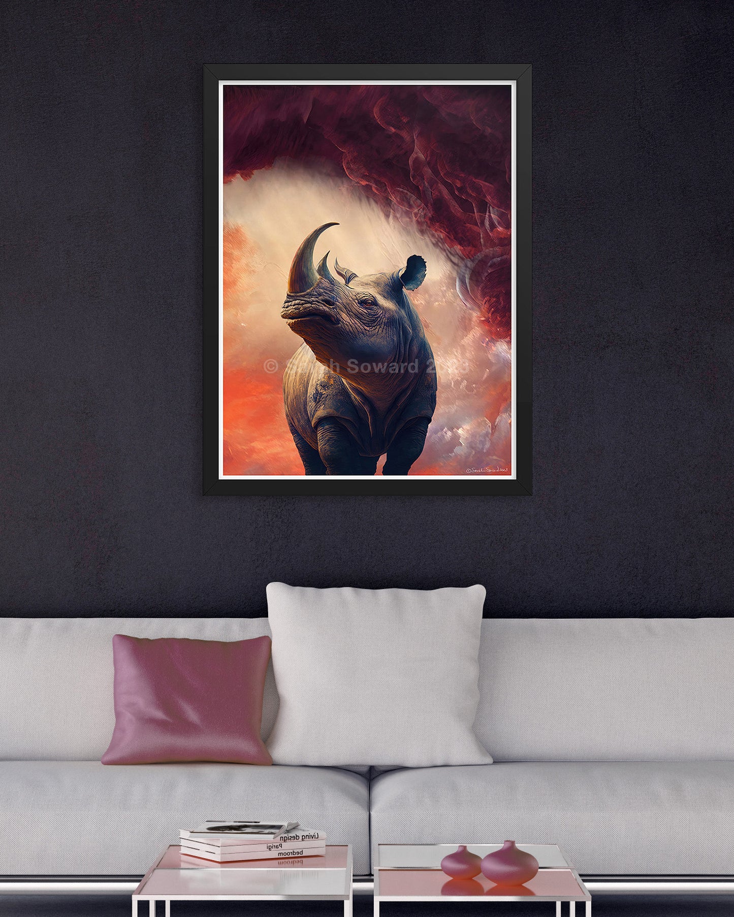 Withstand the Storm, Rhino Print