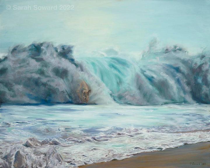 Crash Into Me, Canvas Print