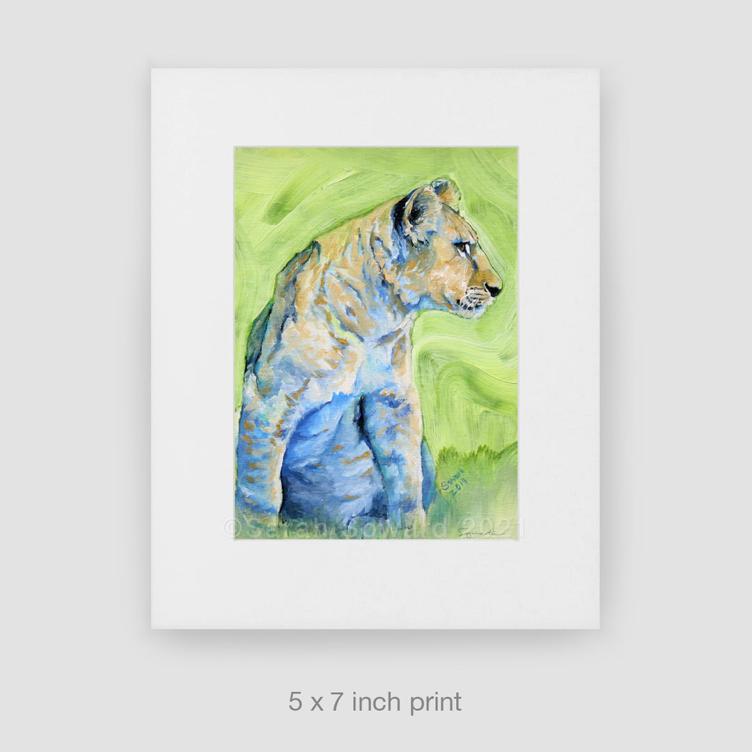 Baby Blue, Limited Edition Print (Last One)