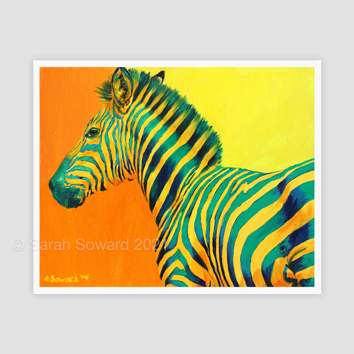 Cantaloupe, Zebra Open Edition Prints