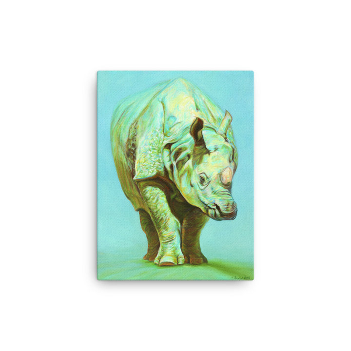 Green Tara Canvas Print