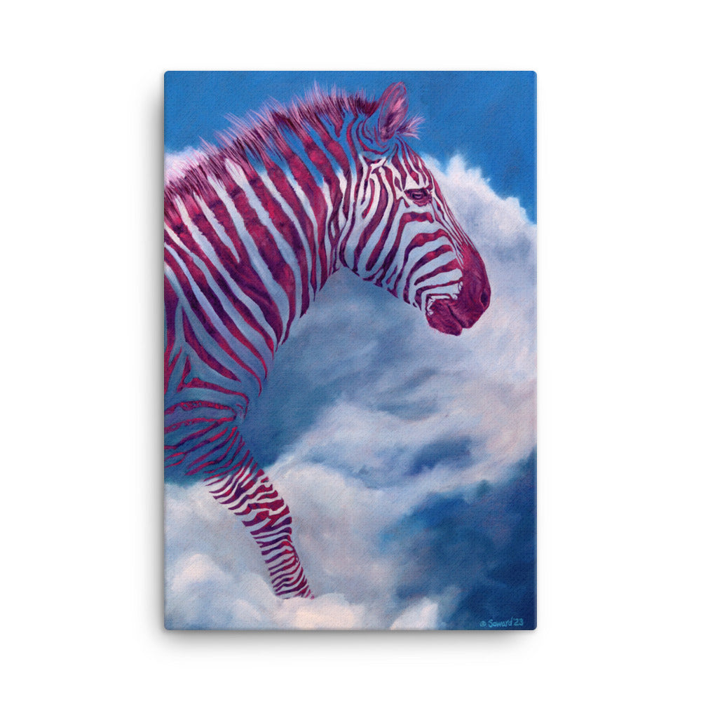 Pomegranate, Cloud Zebra, Canvas Print