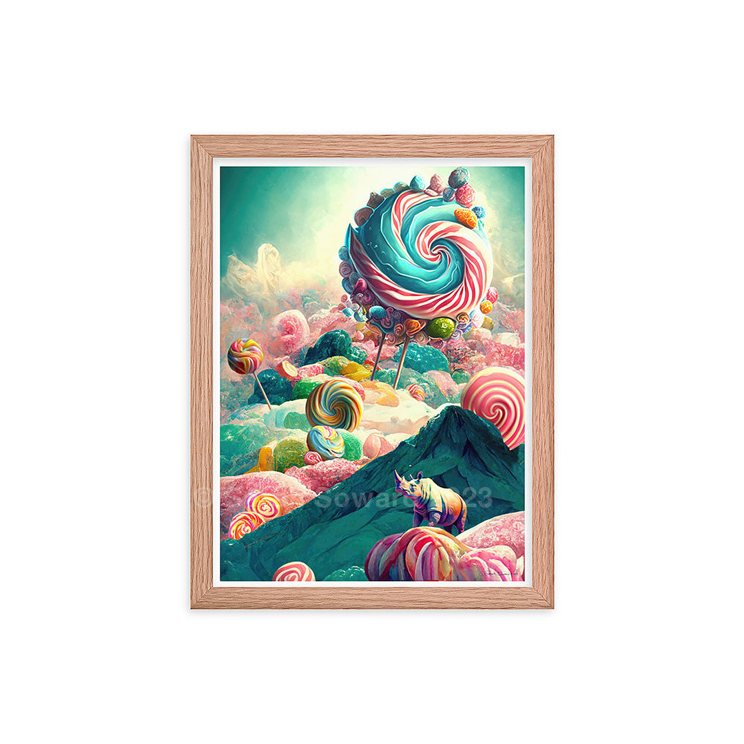 Flavor Mountain, Rhino Candy Print