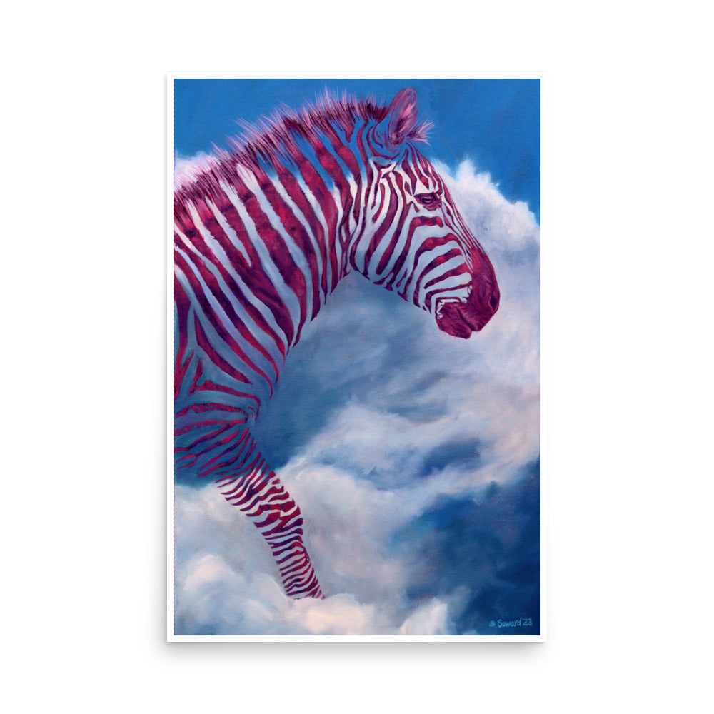 Pomegranate, Cloud Zebra, Open Edition Print