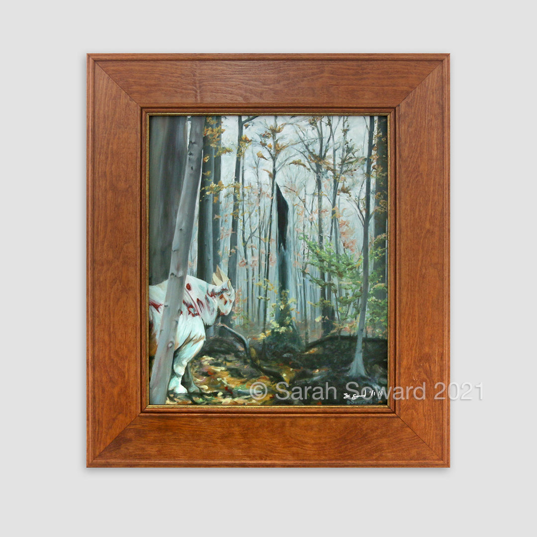 Maybe Sparrow/Fallen Trees, AP Print on Canvas (Only One)