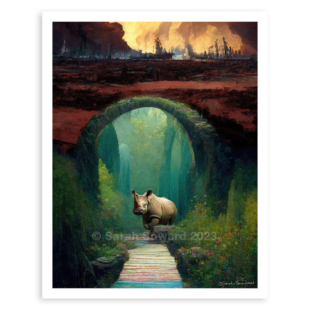 The Rhino Way, Print