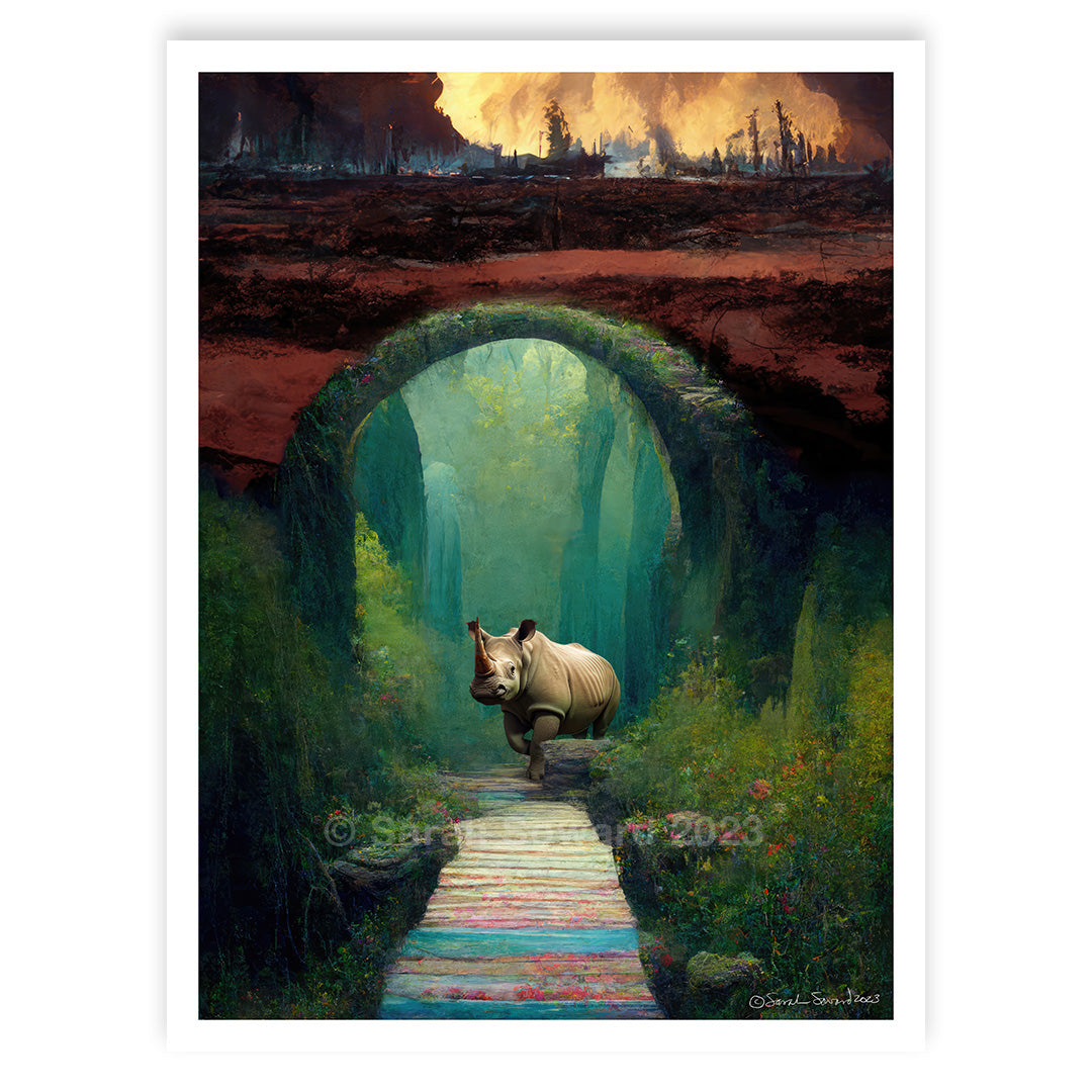 The Rhino Way, Print
