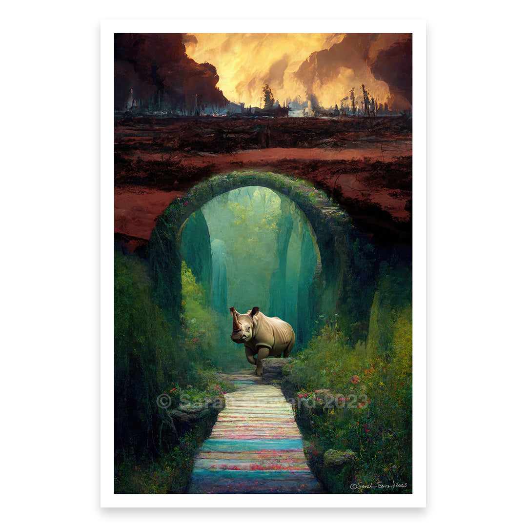 The Rhino Way, Print