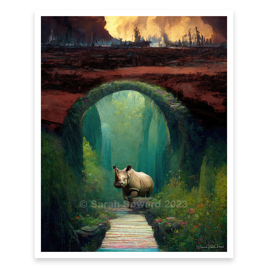 The Rhino Way, Print