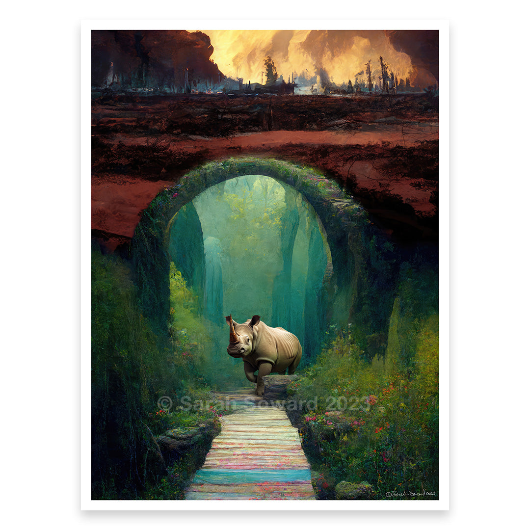 The Rhino Way, Print