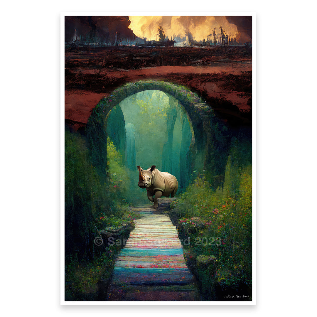 The Rhino Way, Print
