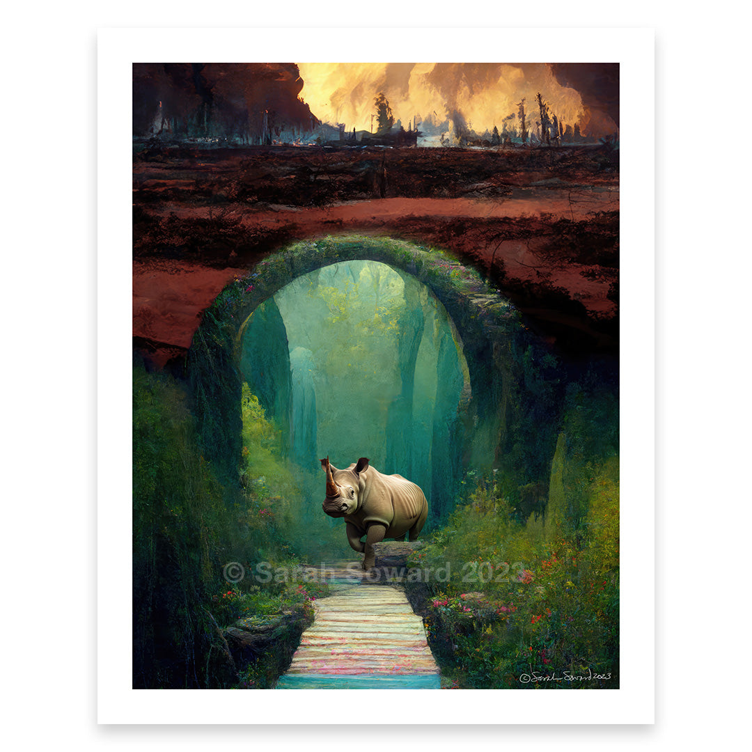 The Rhino Way, Print