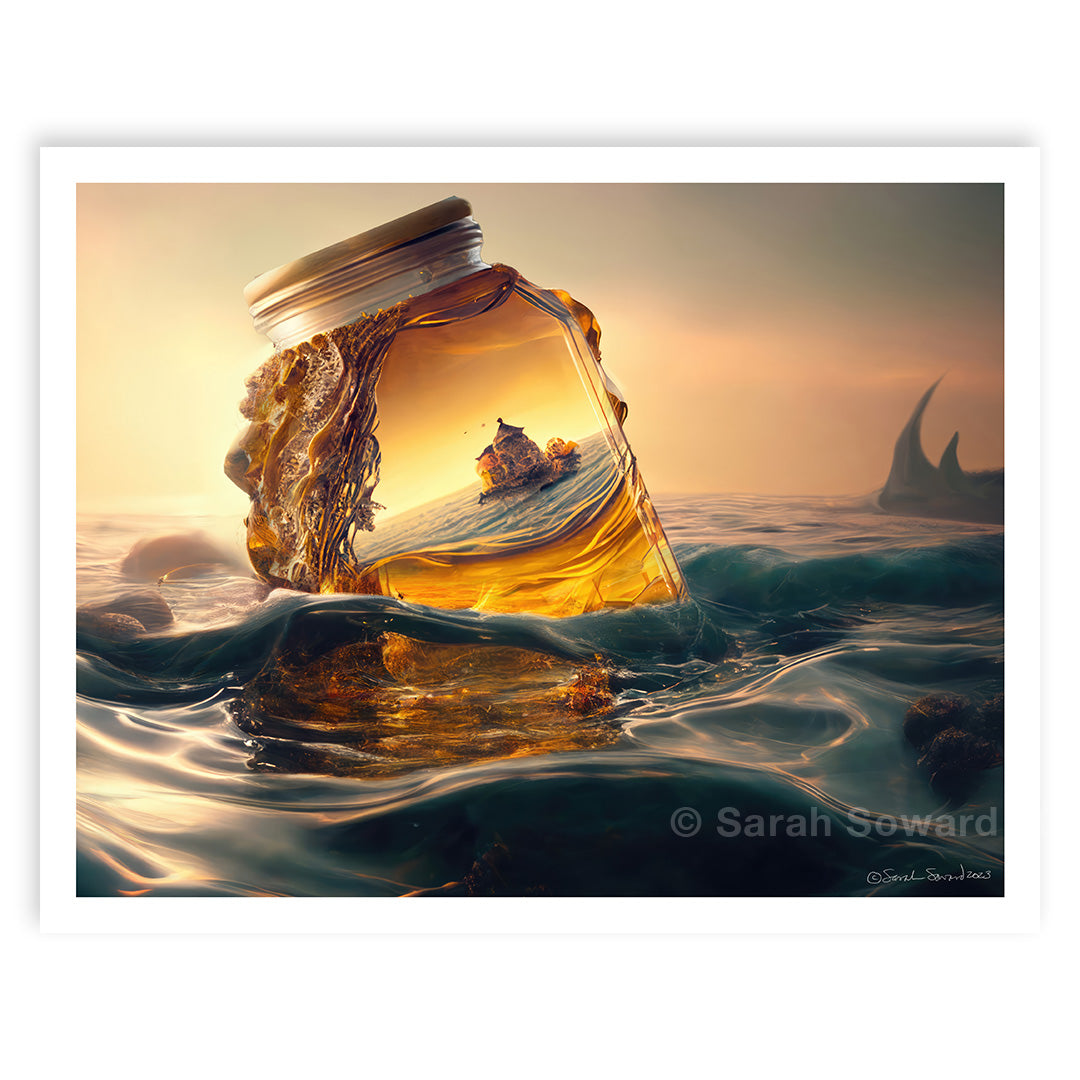 Bewitched by Honey, Print