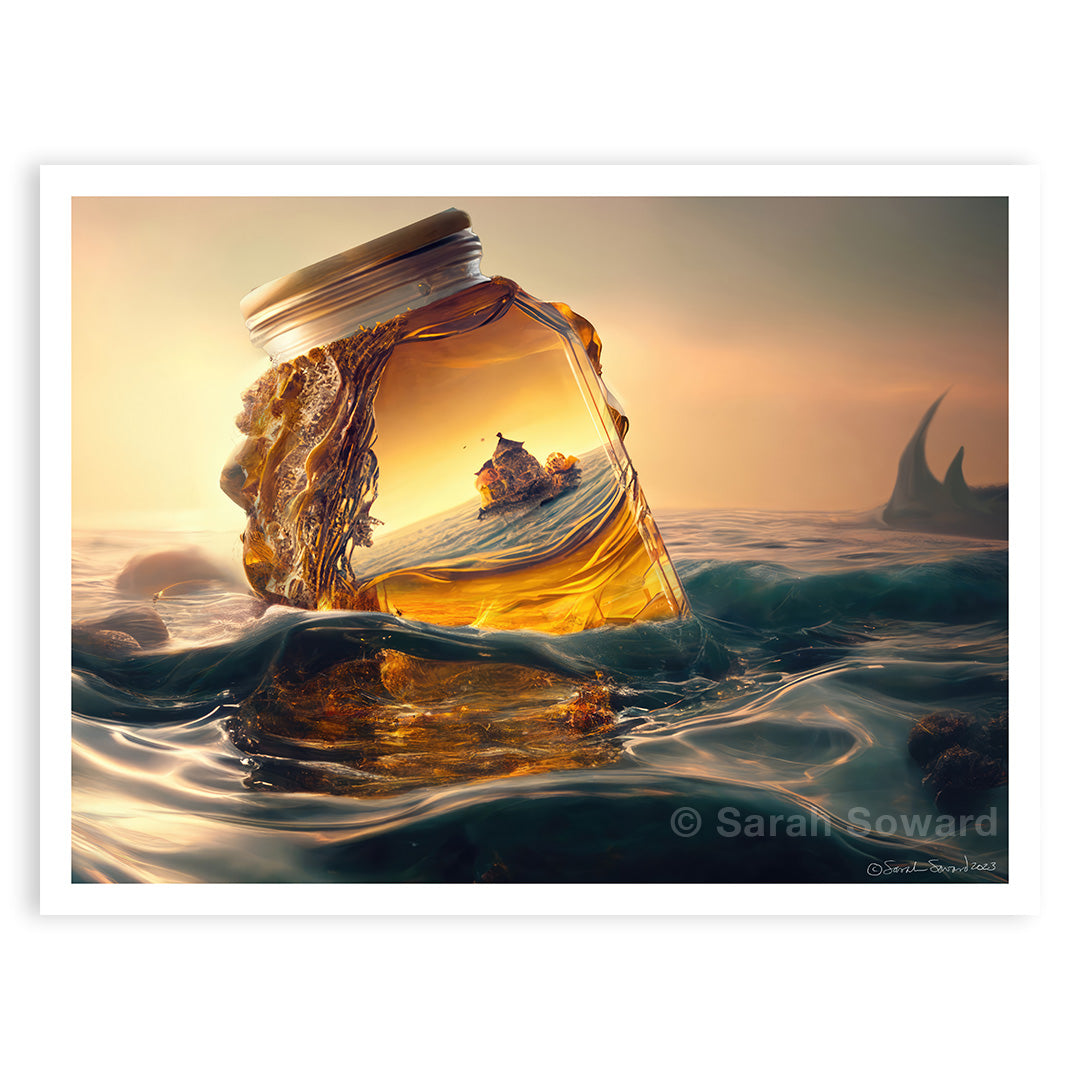 Bewitched by Honey, Print