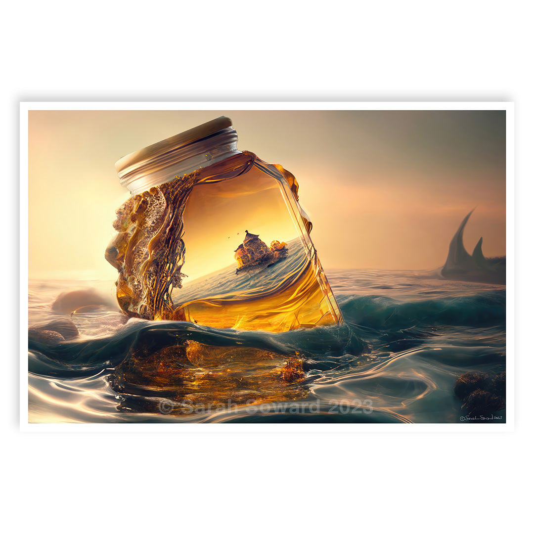 Bewitched by Honey, Print