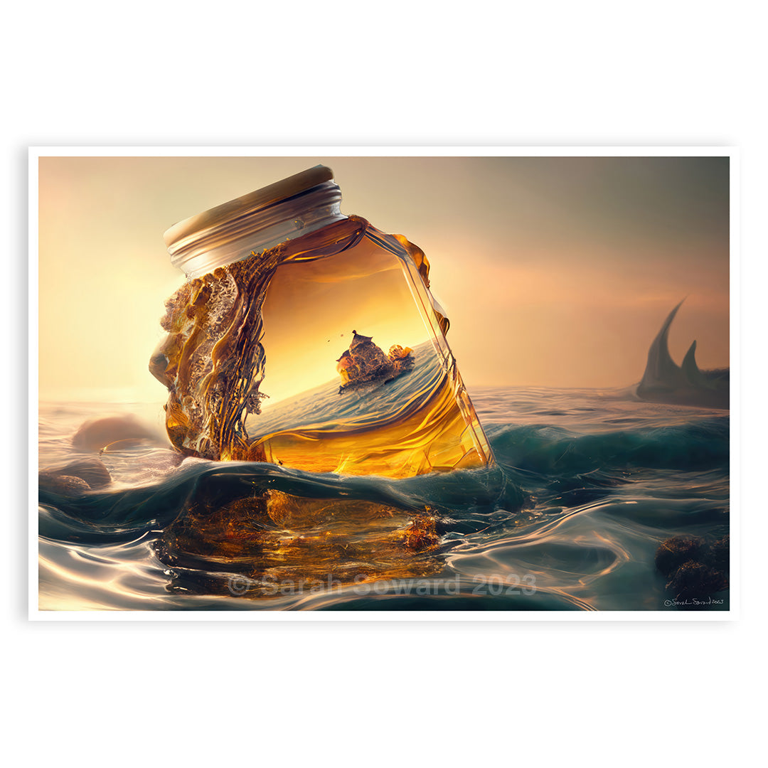 Bewitched by Honey, Print