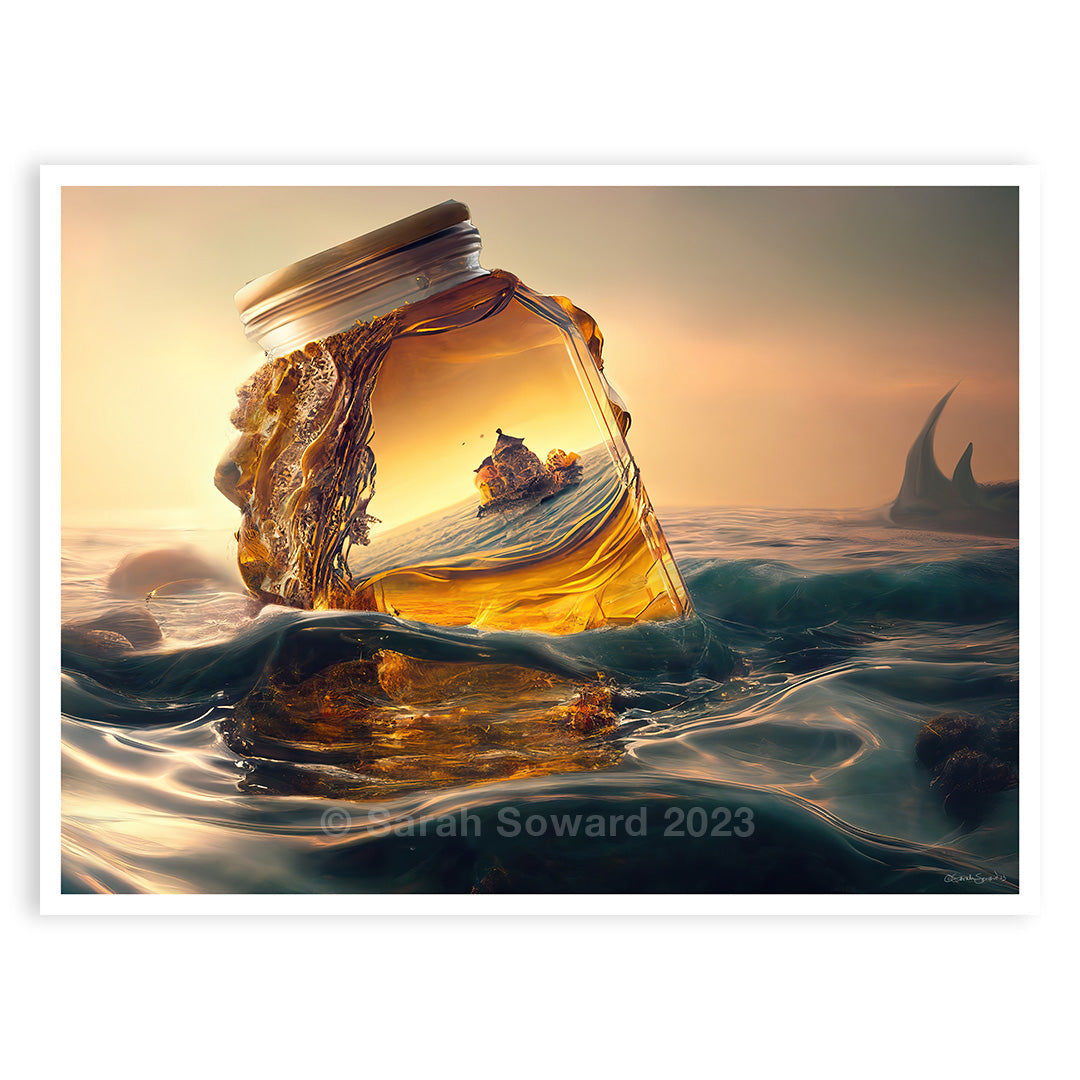 Bewitched by Honey, Print