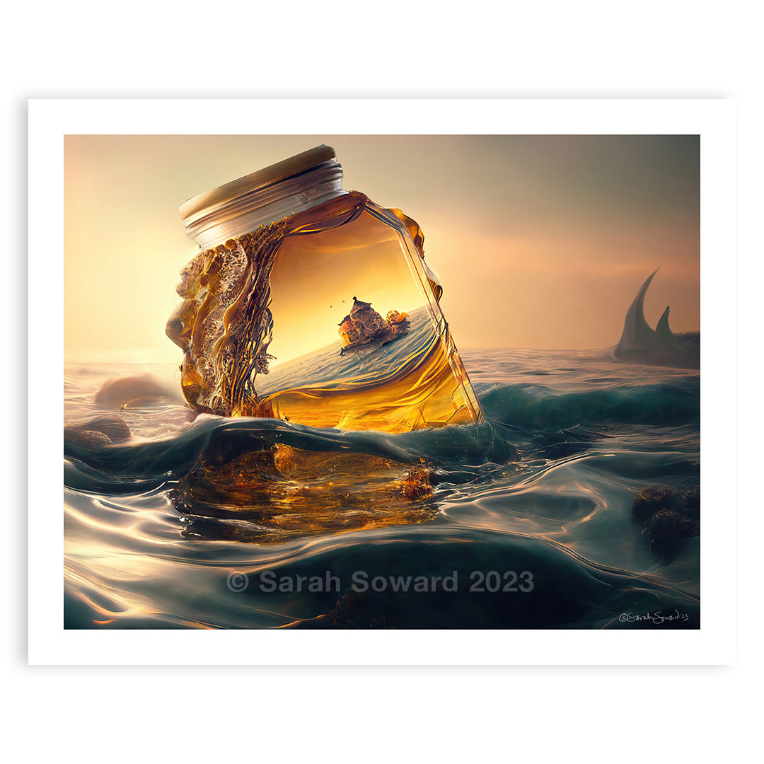 Bewitched by Honey, Print