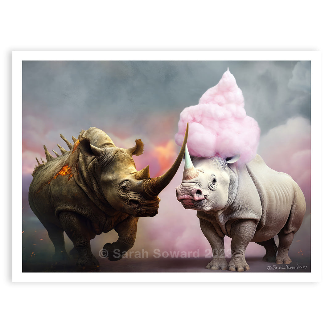 Equanimity, Rhino Print