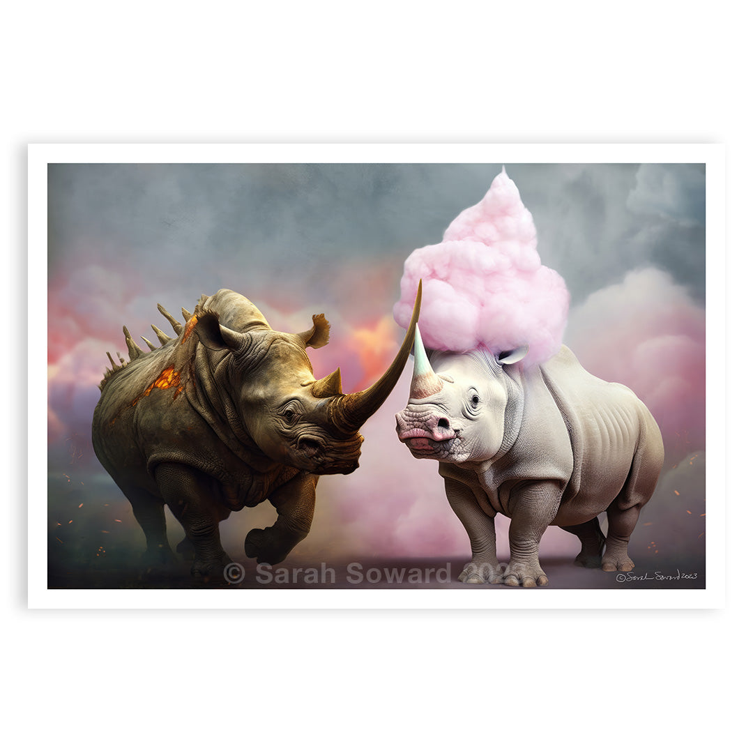 Equanimity, Rhino Print