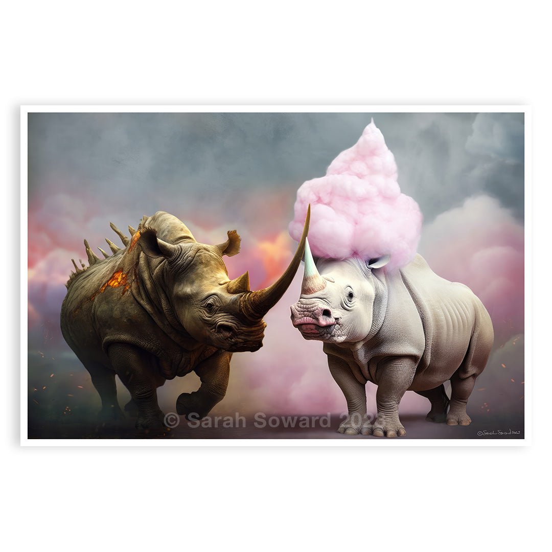 Equanimity, Rhino Print