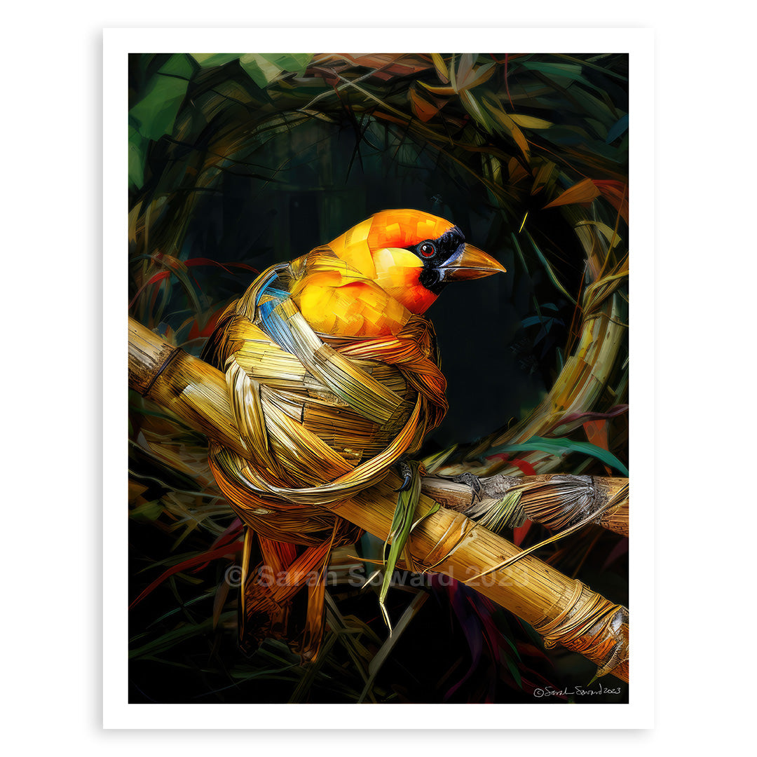 Tangled, Bird Print