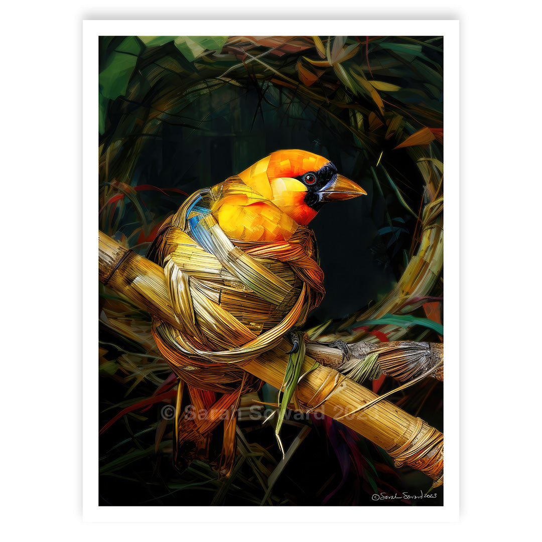Tangled, Bird Print