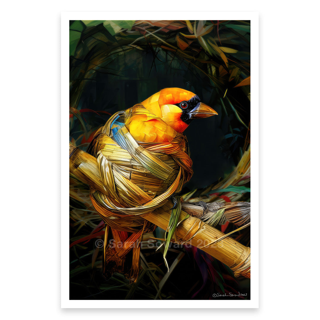 Tangled, Bird Print