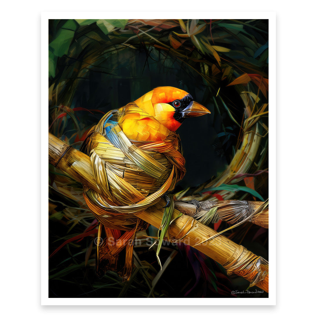 Tangled, Bird Print