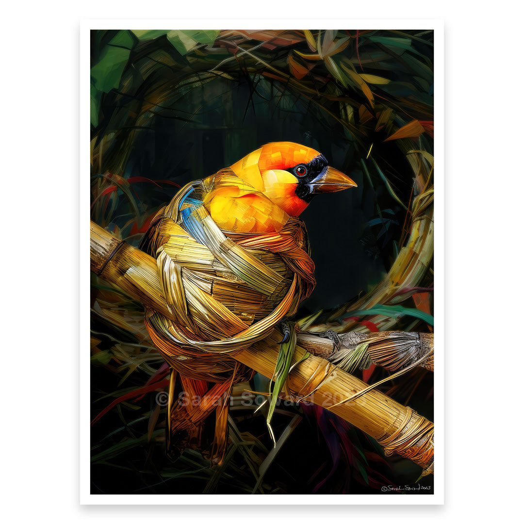 Tangled, Bird Print