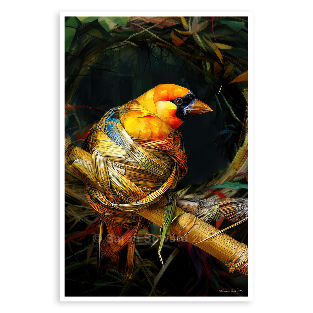 Tangled, Bird Print