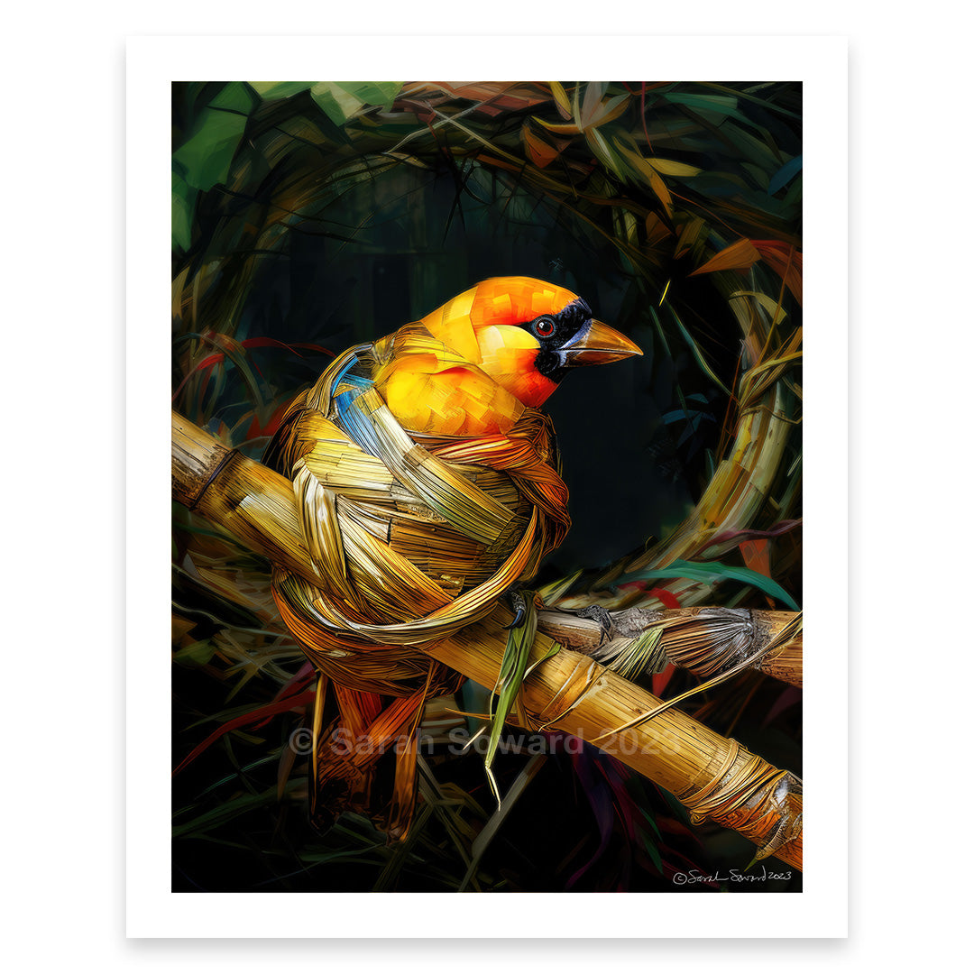 Tangled, Bird Print