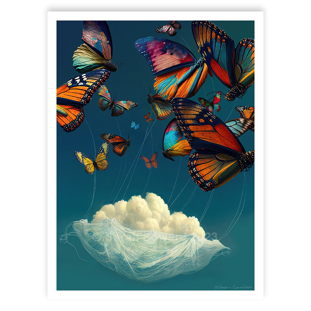 The Weight of It, Butterflies Print