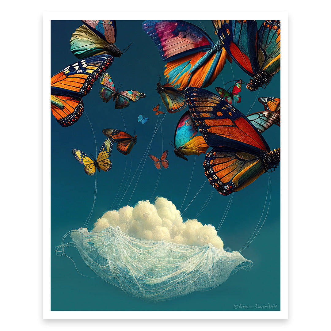 The Weight of It, Butterflies Print