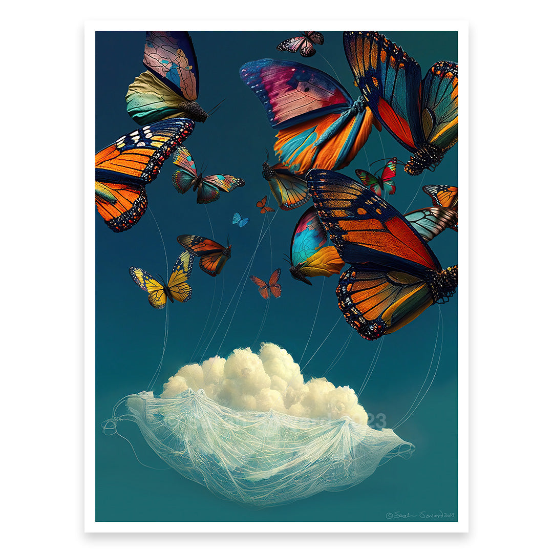 The Weight of It, Butterflies Print