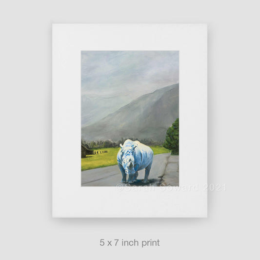 Sky Blue, Limited Edition Print
