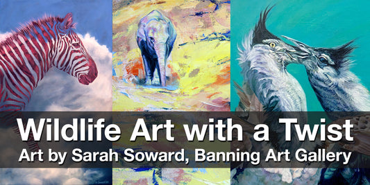 Wildlife Art with a Twist at Banning Art Gallery