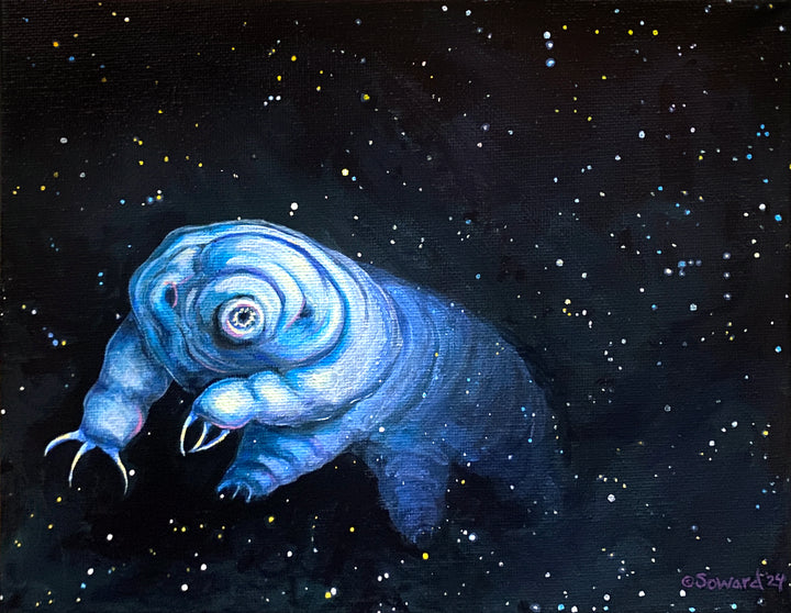 Aquarius Water Bear(er), Original Painting